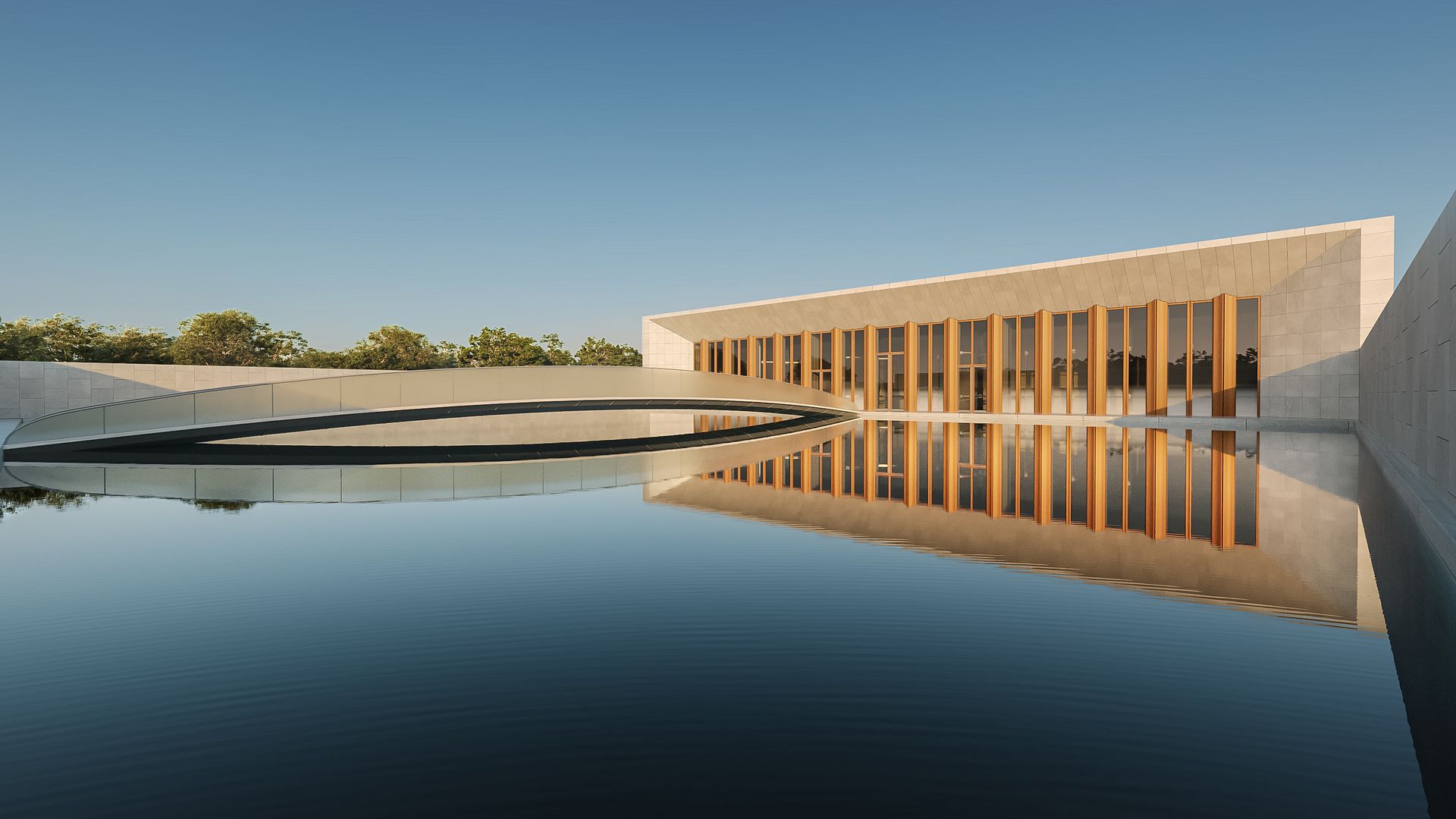 Экстерьерная визуализация. Работа выполнена в 3ds Max + Corona render + Adobe Photoshop.