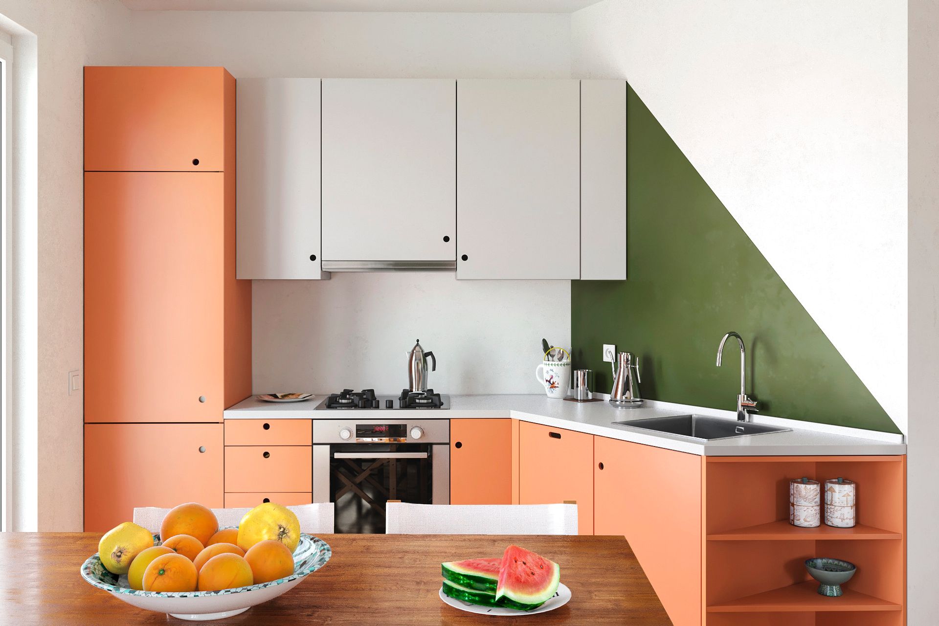 Интерьер квартиры. 3ds Max + Vray + Photoshop — фото 1
