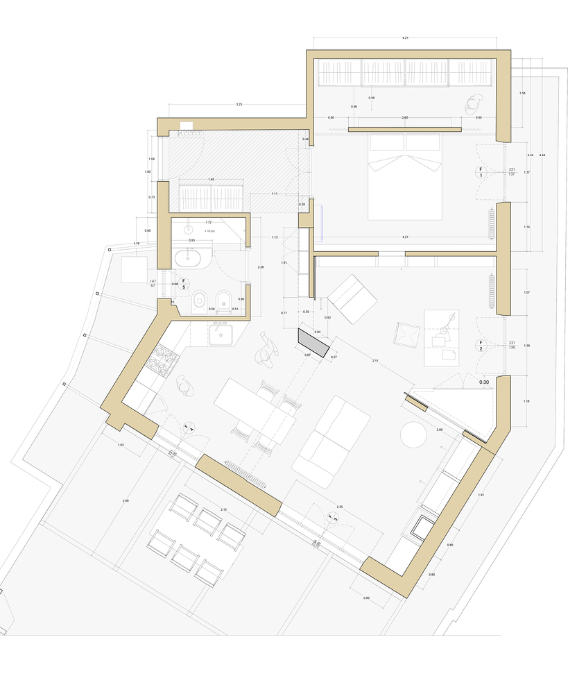 Интерьер квартиры. 3ds Max + Vray + Photoshop — фото 12