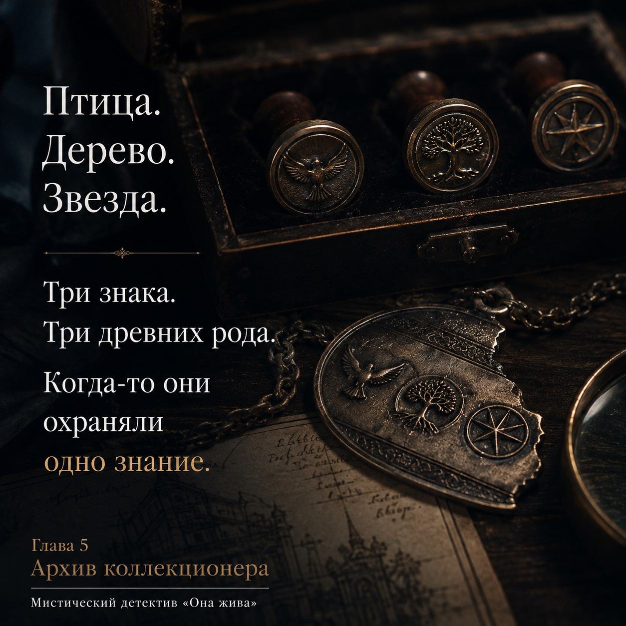 Птица. Дерево. Звезда. Три знака — три древних рода.