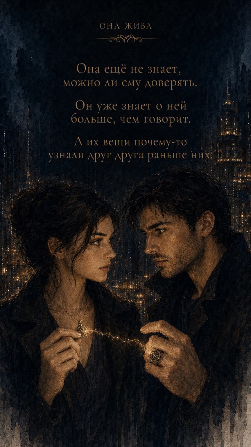 Кольцо Марка и кулон Алины отзываются друг на друга.