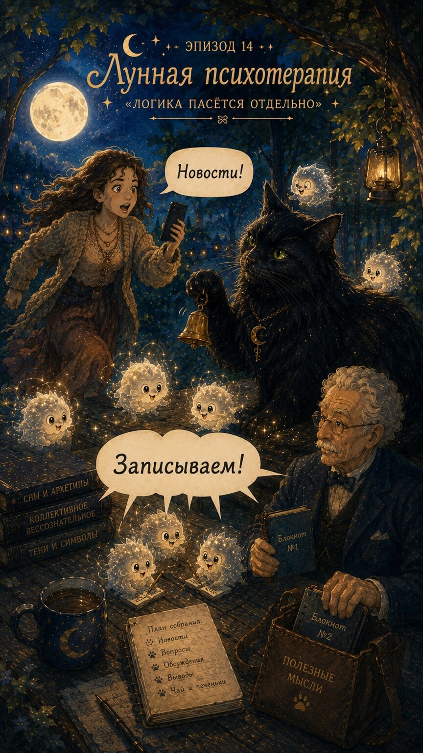 Лунная психотерапия — Логика пасётся отдельно, кадр 3