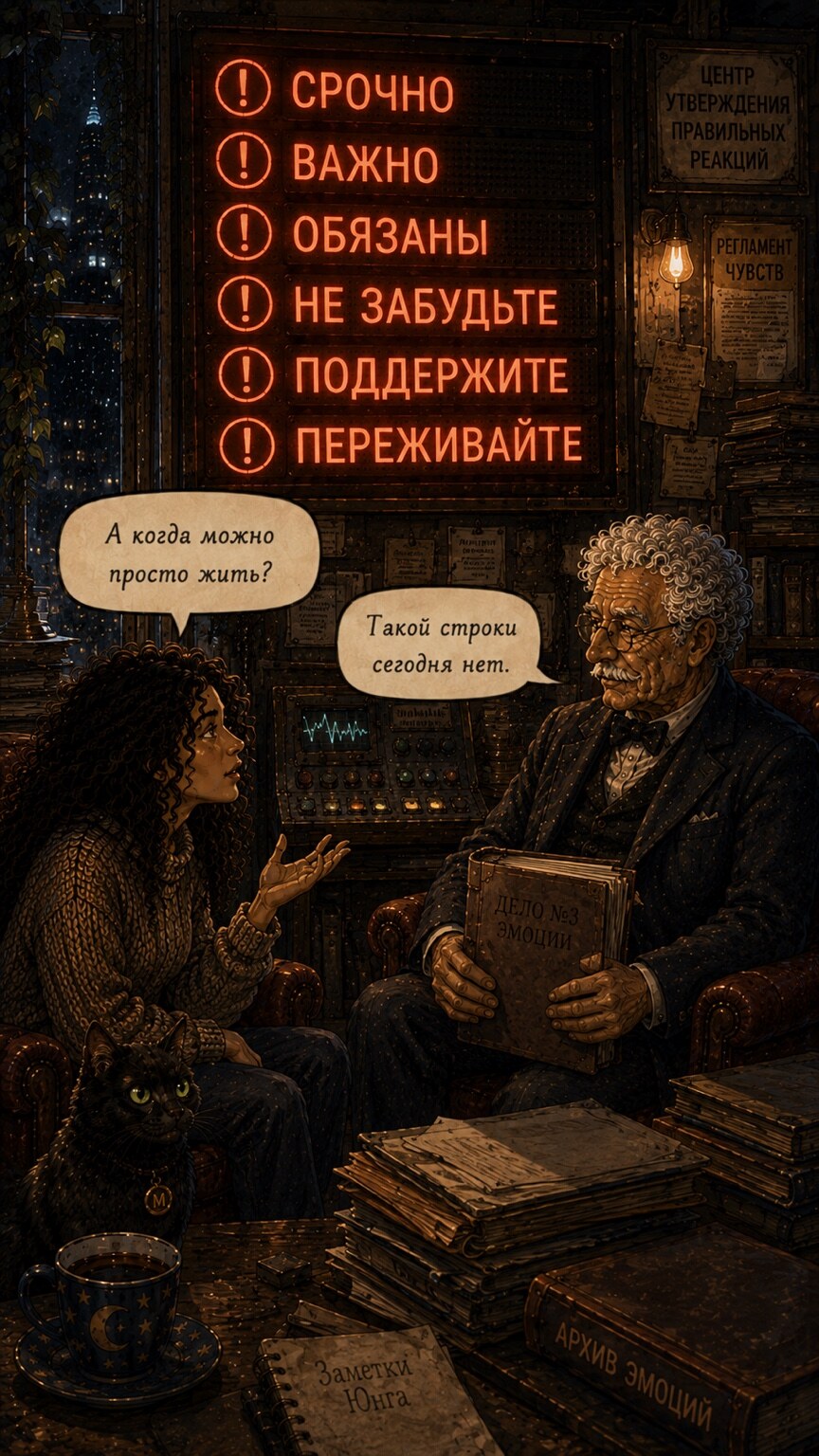 Лунная психотерапия — Утверждённые эмоции, кадр 4