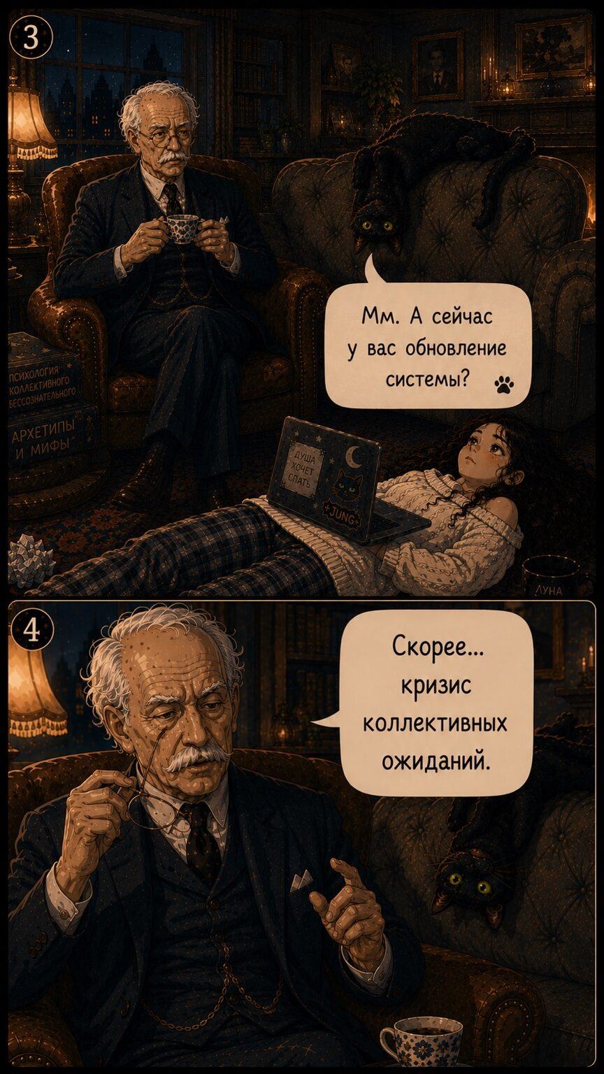Кадры 3–4: кризис коллективных ожиданий