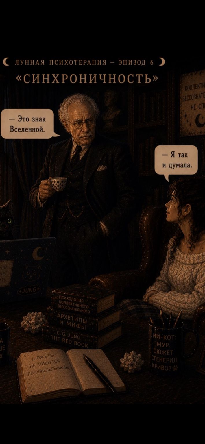 Это знак Вселенной. — Я так и думала.
