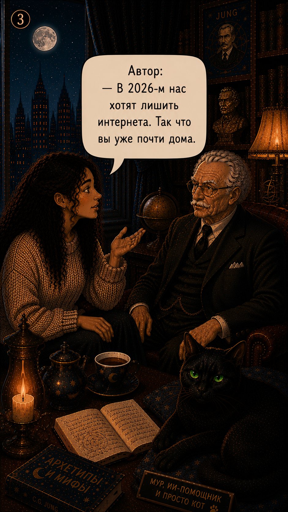 Лунная психотерапия — Без интернета, кадр 3