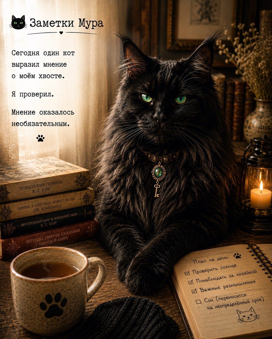 Мнение другого кота о хвосте Мура оказалось необязательным