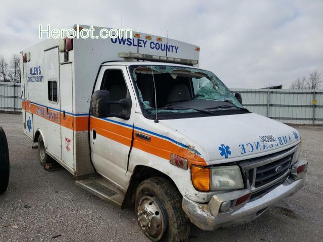 null white cutaway diesel 1FDWE35P96HA65776 photo #1