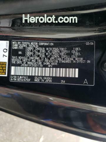null black  gas JTEBU11F370011781 photo #3
