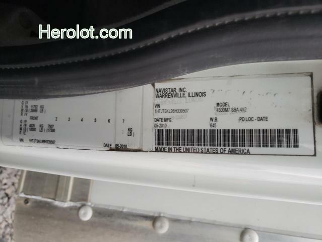 null white conventi diesel 1HTJTSKL9BH339507 photo #3