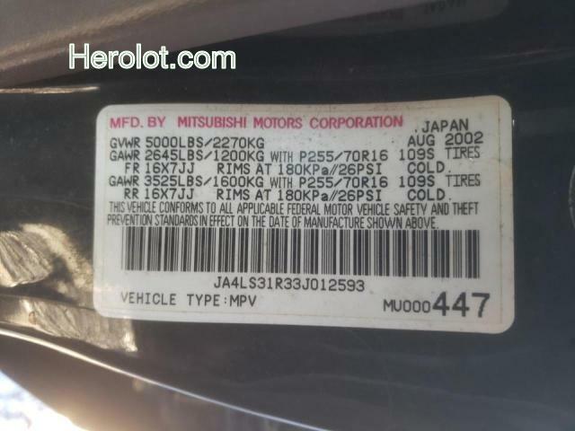 null black  gas JA4LS31R33J012593 photo #3