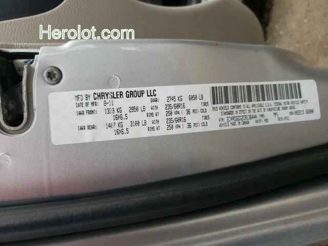 null silver  flexible fuel 2C4RDGCG2CR136444 photo #3