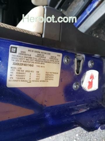 null blue  gas 2CKDL63F466174643 photo #3