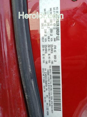 null red sports v flexible fuel 2C4RDGCG1DR608764 photo #3