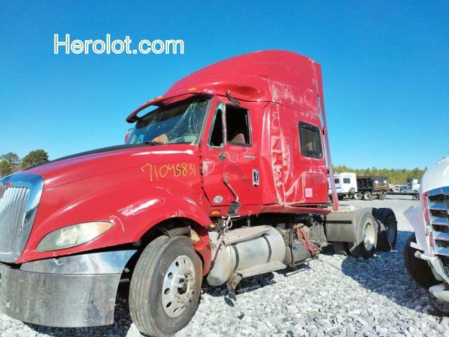 null red tractor diesel 3HSDJSJR3CN582248 photo #3