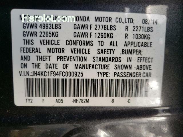 null black  gas JH4KC1F94FC000925 photo #3