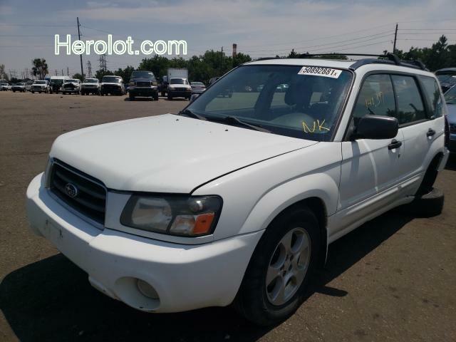 SUBARU FORESTER 2 2003 white  gas  50892881 JF1SG65643H750825 JF1SG65643H750825 photo #4