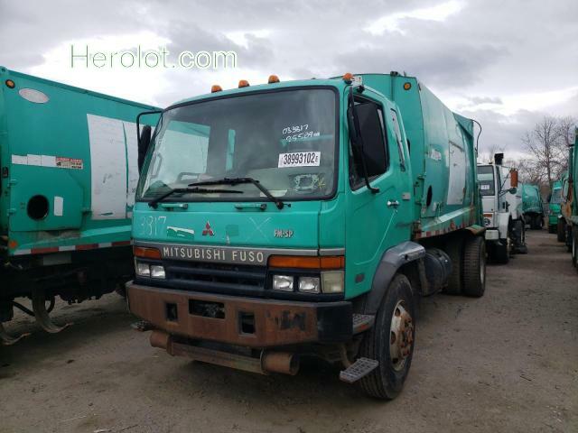 MITSUBISHI FM 657 2004 green tilt cab diesel  38993102 JL6FFJ1E04K001370 JL6FFJ1E04K001370 photo #3