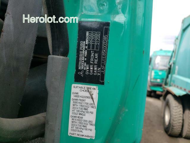 MITSUBISHI FM 65F 2005 green tilt cab diesel  38994712 JL6FJJ1E85K003285 JL6FJJ1E85K003285 photo #3