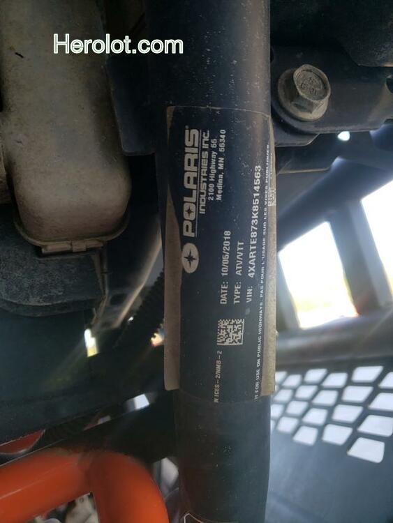 null orange  gas 4XARTE873K8514563 photo #3