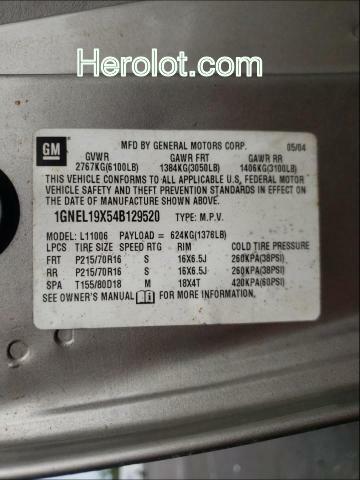 null beige  gas 1GNEL19X54B129520 photo #3