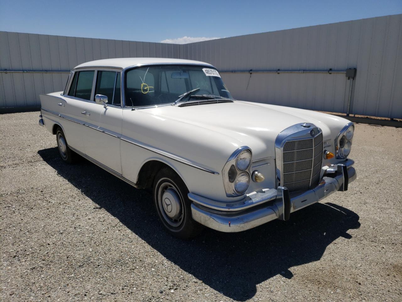 MERCEDES-BENZ 230S 1966 white    48570172 11101012070454 11101012070454 photo #1