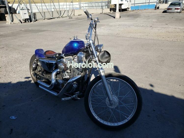 HARLEY-DAVIDSON XL1200 C 2005 blue  gas  52591892 1HD1CGP185K427598 1HD1CGP185K427598 photo #1