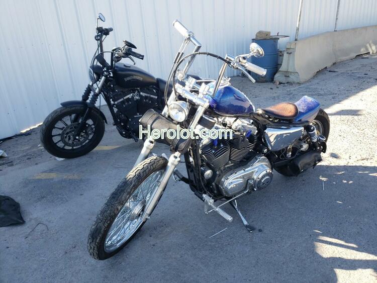 HARLEY-DAVIDSON XL1200 C 2005 blue  gas  52591892 1HD1CGP185K427598 1HD1CGP185K427598 photo #3