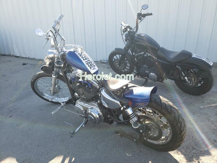 HARLEY-DAVIDSON XL1200 C 2005 blue  gas  52591892 1HD1CGP185K427598 1HD1CGP185K427598 photo #4