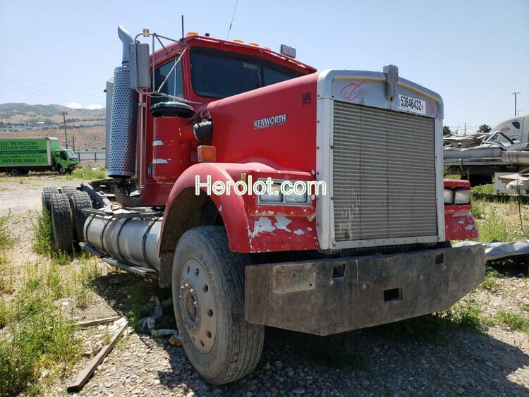 KENWORTH CONSTRUCTI 1985 red tractor diesel  53846432 1XKWD29X8FK327225 1XKWD29X8FK327225 photo #1