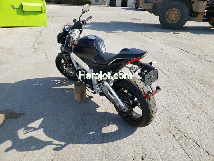 APRILIA TUONO VR4 2012 black  gas  44631192 ZD4TYC005CS000192 ZD4TYC005CS000192 photo #4