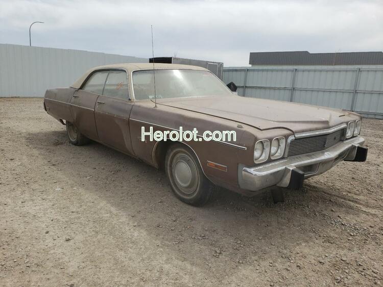 PLYMOUTH FURY 1973 tan    41174912 PH43M3D342231 PH43M3D342231 photo #1