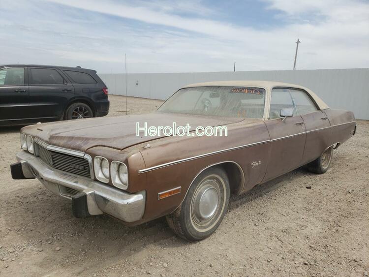 PLYMOUTH FURY 1973 tan    41174912 PH43M3D342231 PH43M3D342231 photo #3