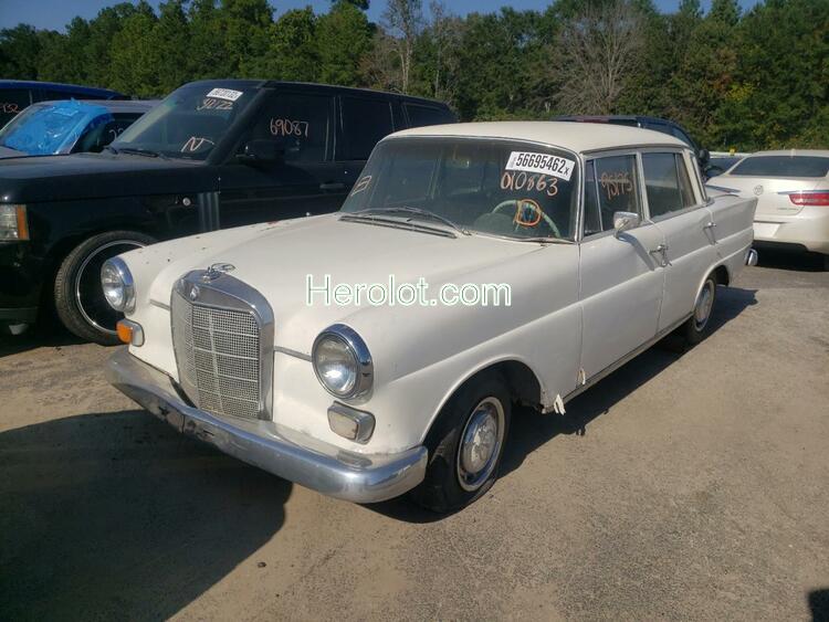 MERCEDES-BENZ 230 1966 white    56695462 11001112010863 11001112010863 photo #3