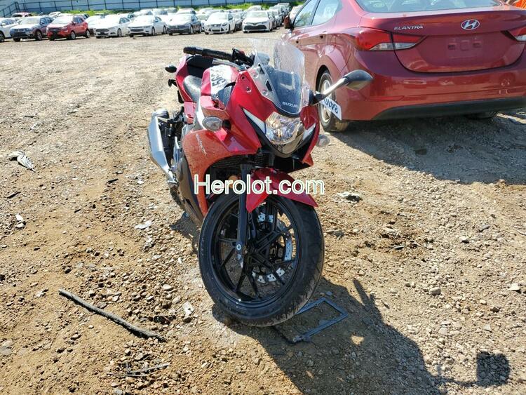 SUZUKI GSX250R M 2020 red  gas  56087472 LC6DN11A2L1100515 LC6DN11A2L1100515 photo #1