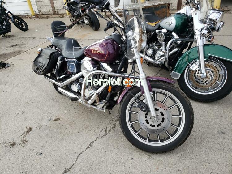 HARLEY-DAVIDSON FXDS CONVE 1996 purple  gas  60699322 1HD1GGL13TY319961 1HD1GGL13TY319961 photo #1