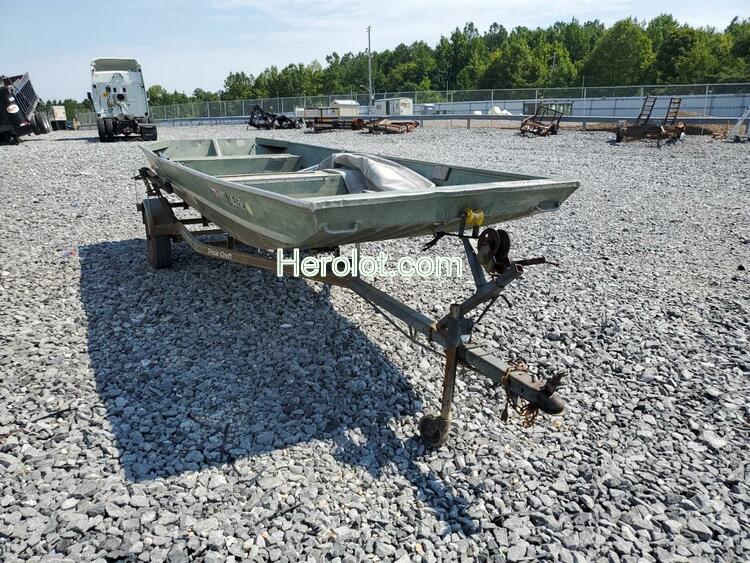 BOAT W/TRAILER 1990 gray    55658972 BE1AM6LAA20364 BE1AM6LAA20364 photo #1