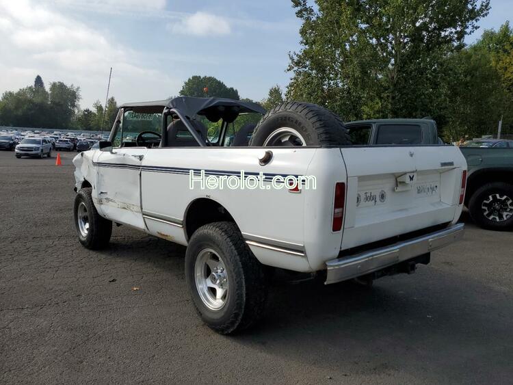 INTERNATIONAL SCOUT 1978 white    61581642 H0092HGD43520 H0092HGD43520 photo #4