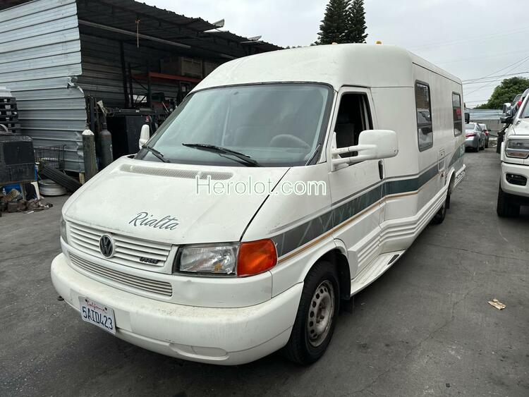 VOLKSWAGEN EUROVAN 1997 two tone cutaway gas  64698692 WV3AH8701VH146480 WV3AH8701VH146480 photo #3