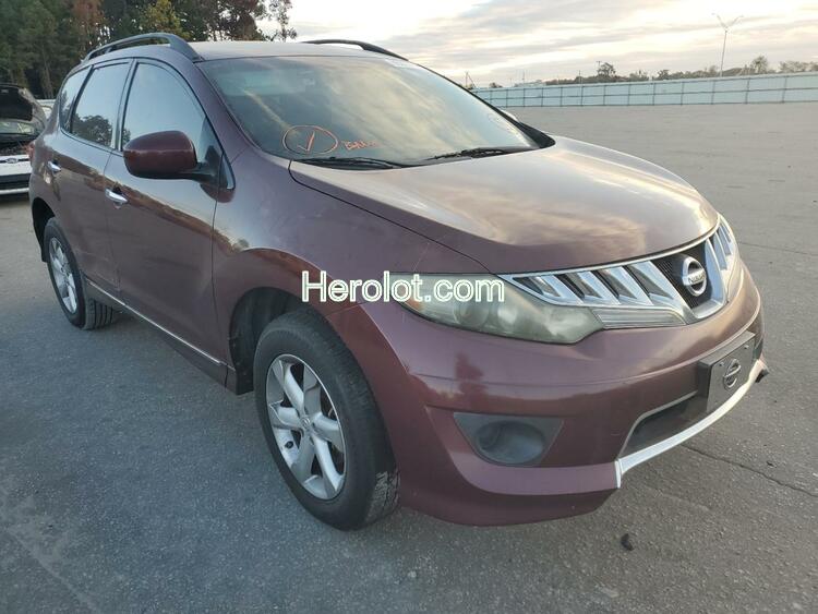 NISSAN MURANO S 2009 burgundy  gas  65323572 JN8AZ18U59W020122 JN8AZ18U59W020122 photo #1