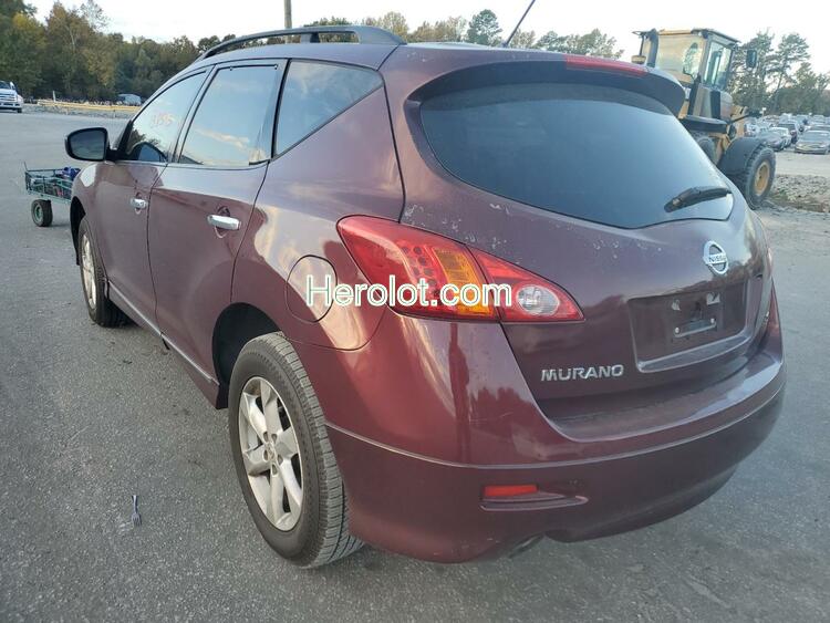 NISSAN MURANO S 2009 burgundy  gas  65323572 JN8AZ18U59W020122 JN8AZ18U59W020122 photo #4