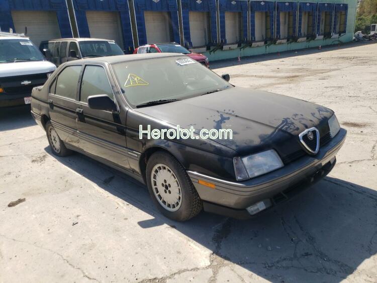 ALFA ROMEO 164 1991 black  gas  60054042 ZAREA33A2M6191342 ZAREA33A2M6191342 photo #1