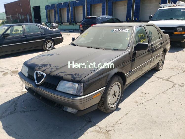 ALFA ROMEO 164 1991 black  gas  60054042 ZAREA33A2M6191342 ZAREA33A2M6191342 photo #3