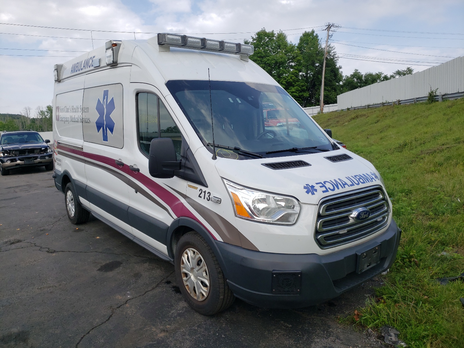 FORD TRANSIT T- 2016 white cargo va diesel 1FDBW2XVXGKB03778 photo #1