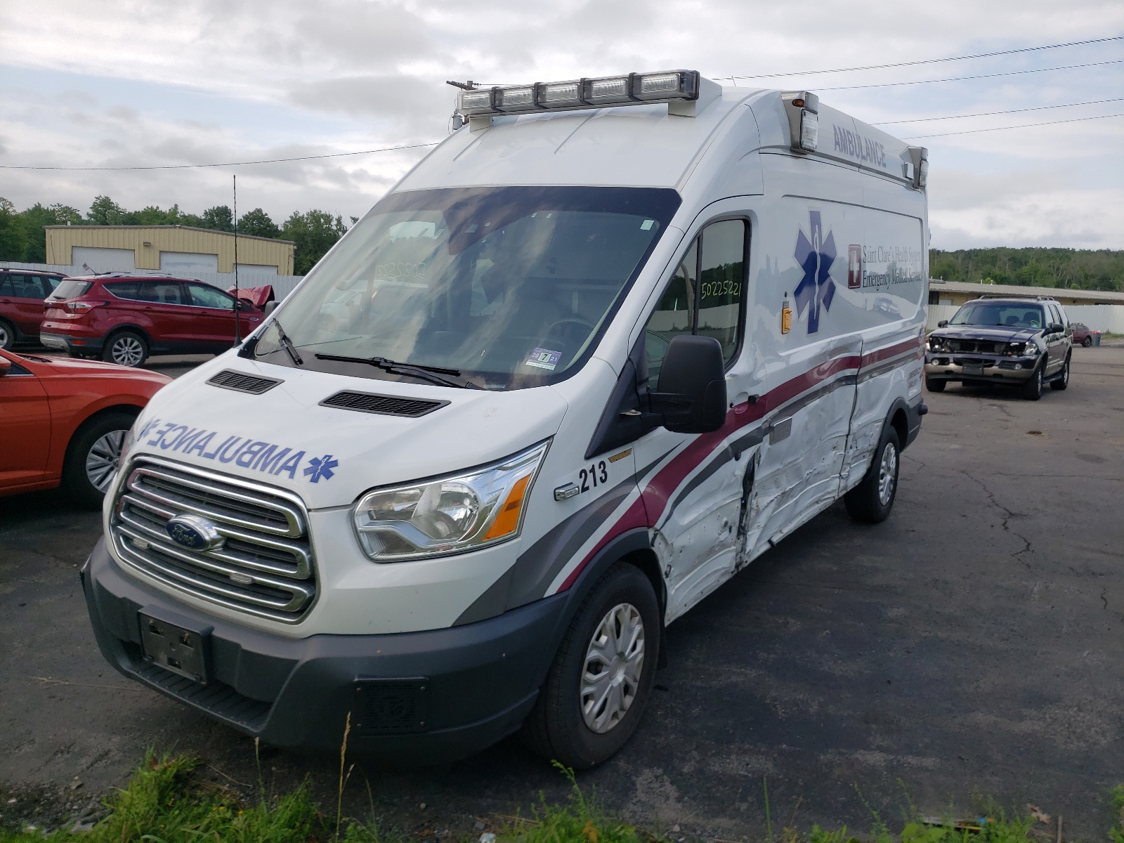 FORD TRANSIT T- 2016 white cargo va diesel 1FDBW2XVXGKB03778 photo #3