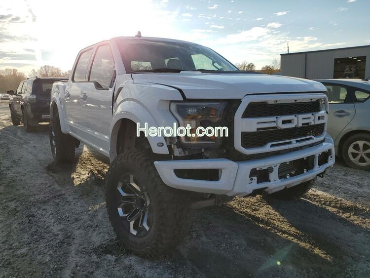 FORD F150 RAPTO 2020 white  gas  65782382 1FTFW1RG4LFB09934 1FTFW1RG4LFB09934 photo #1