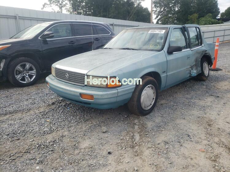 PLYMOUTH ACCLAIM 1992 turquoise sedan 4d gas  58847192 1P3XA4634NF135894 1P3XA4634NF135894 photo #3