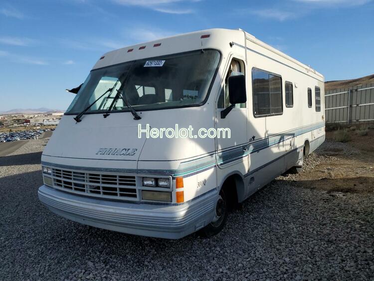 THMC MOTORHOME 1992 two tone  gas  62971332 1GBKP37NXN3318676 1GBKP37NXN3318676 photo #3