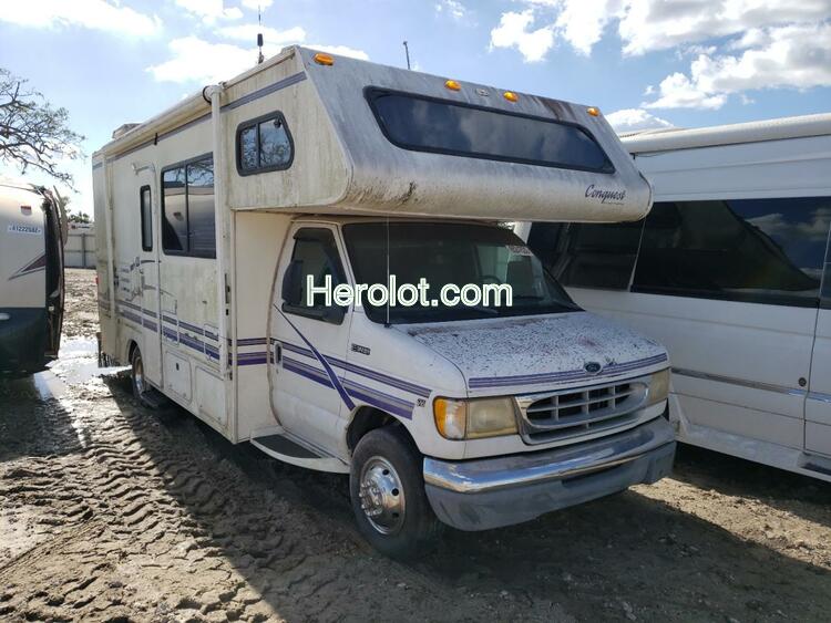 CONQ MOTORHOME 1998 white motorize gas  65247522 1FDXE40S9WHB00421 1FDXE40S9WHB00421 photo #1