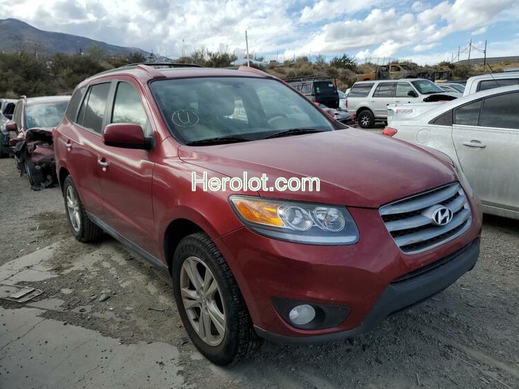 HYUNDAI SANTA FE L 2012 red  gas  64787852 5XYZKDAG5CG116409 5XYZKDAG5CG116409 photo #1